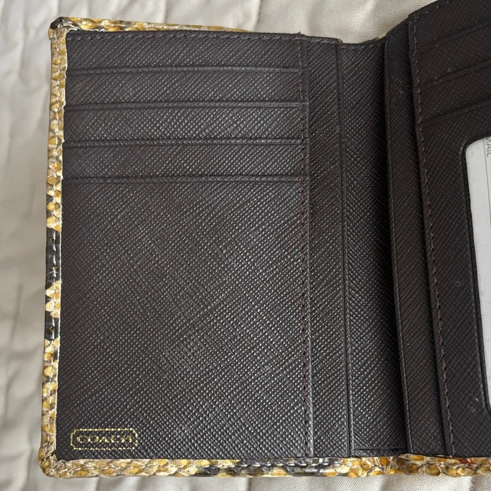 Coach Madison Python Wallet - Picture 10 of 16